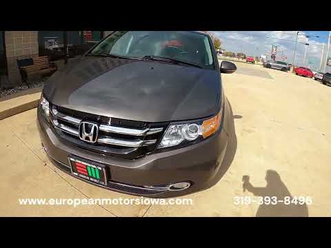 2014 Honda Odyssey Elite Local 1-Owner LOADED For Sale