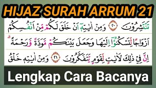 Download lagu LEARNING HIJAZ AND BASIC TAJWID OF SURAH AR-RUM 21 (Wedding Maqro') mp3