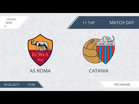 AFL17. Italy. Serie A. Day 11. AS Roma - Catania