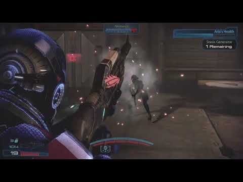 Mass Effect 3 - Omega - Afterlife Fight (INSANITY/SOLDIER)