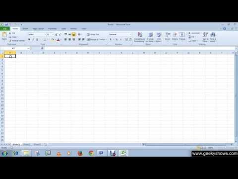 Microsoft Office Excel 2010 Introduction Microsoft Excel 2010