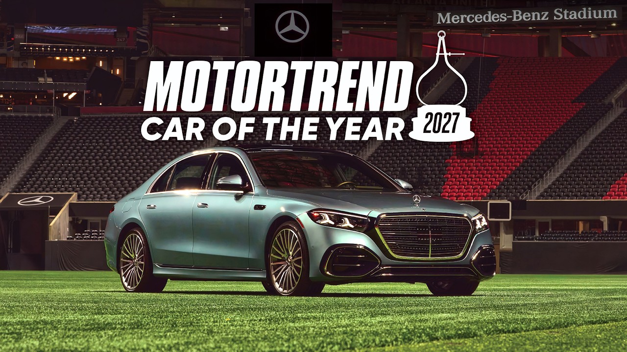 The Mercedes-Benz S-Class Is the 2027 MotorTrend Car of the Year!