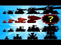 Evolution Of Hybrids KV Drill 55 77 88 Urchin Cartoons About Tanks Arena Tank Cartoon