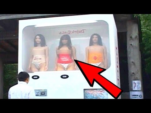 Undoubtedly MOST BIZARRE Vending Machines EVER MADE!