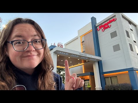 Hampton Inn Atlanta/Douglasville - One King Bed Room - Room and Hotel Tour! 