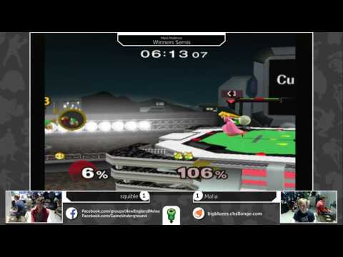 Mass Madness 17 SSBM - Mafia (Peach) vs. squible (Fox) - Melee WSF