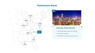 Interactive Map for PSA Airlines Website | Website Redesign - Sparkbox
