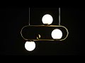 Подвесной светильник 60*13*47 см, 3*E14 бронза Arte Lamp Matisse A7745SP-3AB