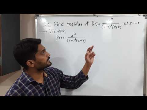 Basic Complex Analysis - Unit 3 - Lecture 17 - Residue Calculation at Simple Pole