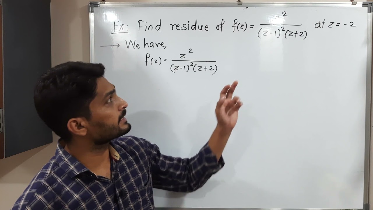 Basic Complex Analysis - Unit 3 - Lecture 17 - Residue Calculation at Simple Pole