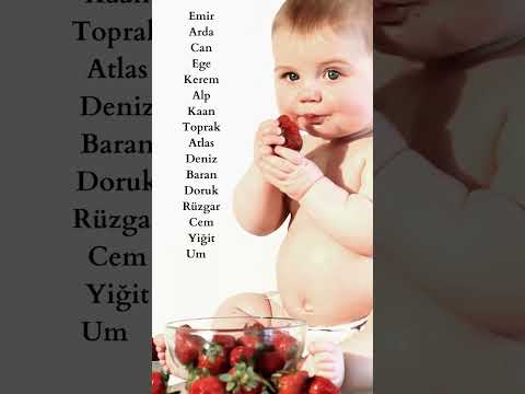 Erkek Bebek İsim Önerileri