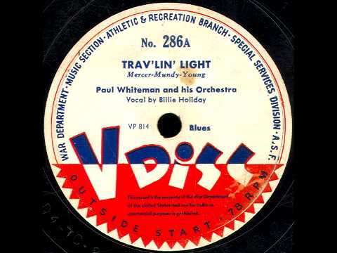 V-Disc 286  Paul Whiteman, Billie Holiday, King Cole Trio