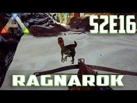 Let's Play ARK: Survival Evolved (Single Player Ragnarok)S2-Ep.16-Troodon Horror