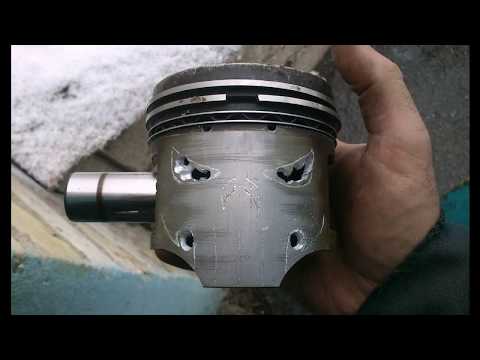Череп из поршня ГАЗ-53 №1