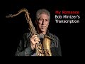 My Romance-Bob Mintzer's (Bb) Transcription. Transcribed by Carles Margarit