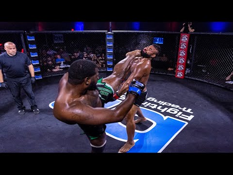 INSANE HEAVYWEIGHT HEAD KICK KO・B2FS 132 | Rakim Cleveland vs Kelvin Fitial | Heavyweight Title