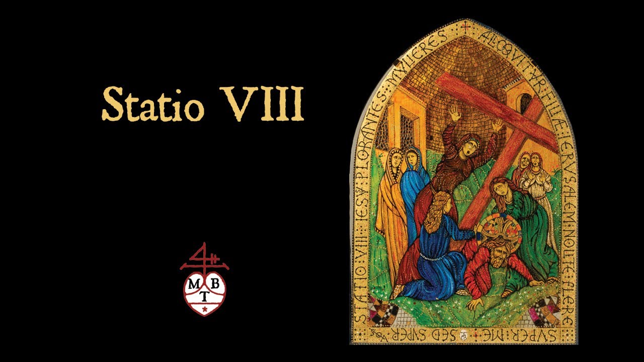 STATIO VIII_La Via Crucis di Vetro di Marco Toso Borella