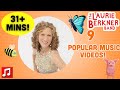 31+ Min: Popular Music Videos By The Laurie Berkner Band | We Are The Dinosaurs & More!