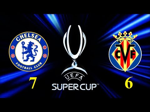 SUPER CUP 2021 || Chelsea vs Villarreal 1−1 - Extеndеd Hіghlіghts All Goals + [ Penalties 6 - 5 ]