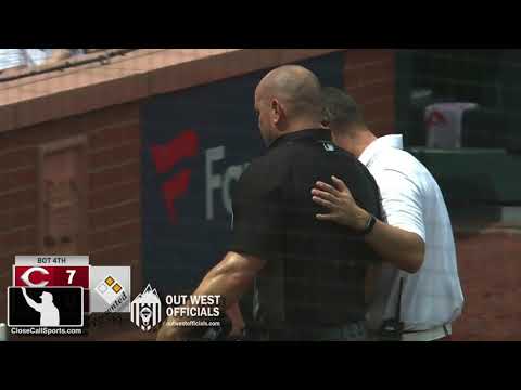 Injury Scout - Plate Umpire Scott Barry Exits St Louis Game After Foul Ball to Head