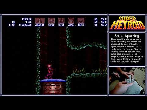 Super Metroid: Shinesparking Tutorial