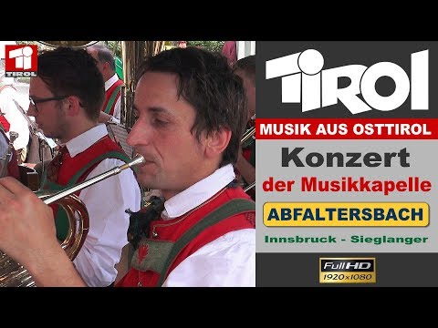 Konzert der Musikkapelle Abfaltersbach