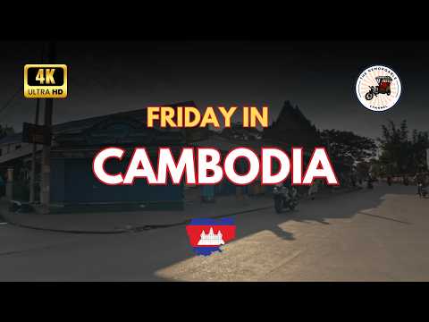 🇰🇭 What Siem Reap REALLY Looks Like on a Friday Morning