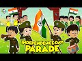 Independence Day Parade 15th August 2024 English Cartoon Moral Stories PunToon Kids