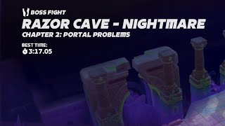 Razor Cave Nightmare sub 3:30 (1st team World)