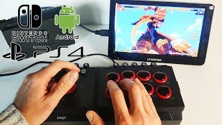 TEST DU STICK ARCADE IPEGA 9059 POUR PS4 SWITCH ET ANDROID !