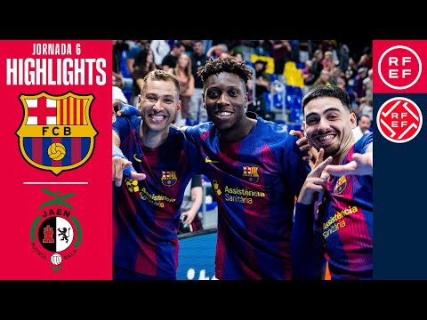 Resumen #PrimeraDivisiónFS | Barça 4-0 Jaén Paraíso Interior | Jornada 6