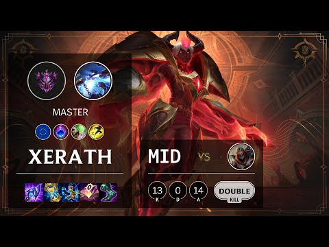 Xerath Mid vs Zed - EUW Master Patch 11.11