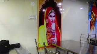 preview picture of video 'Bikaner Restaurant- (Traditional Rajasthani Interior With Lighting Effects)-2018'