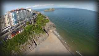 Aerial Videography Station - Tenby, Pembrokeshire, Wales