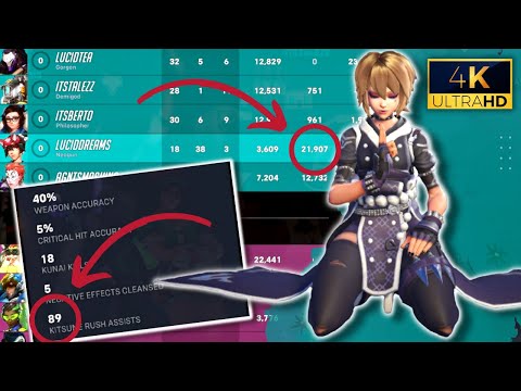 Insane 21K Heals! 89 Kitsune Rush Assists! - Ranked Gameplay | No Commentary | Overwatch 2