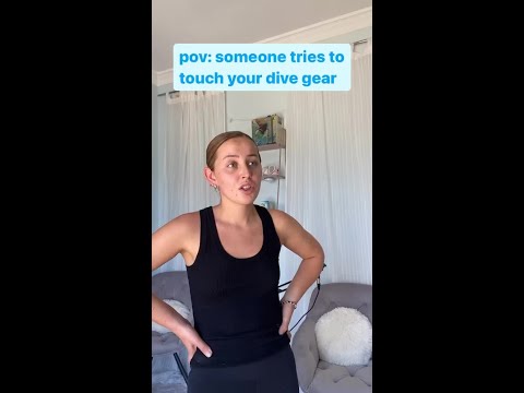 How many divers can relate to this? 🖐😅 #diving #shorts