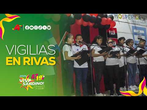 🇳🇮 47/19 en Rivas: Familias celebran las históricas vigilias en vísperas del 19 de julio