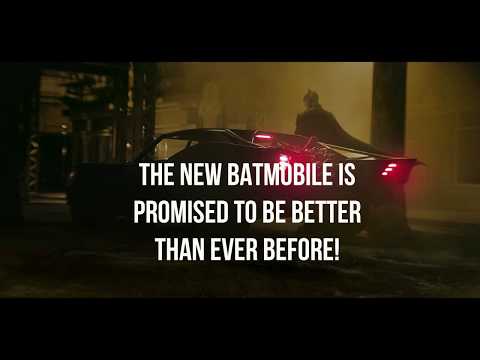NEW BATMOBILE FIRST LOOK! First look at the new Batmobile in the upcoming movie (2021)