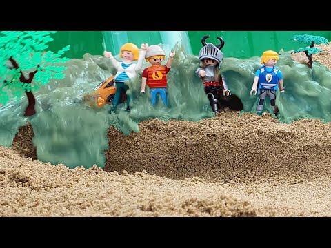 Diorama Dam Breach #4 - NEW SAND CITY COLLAPSE