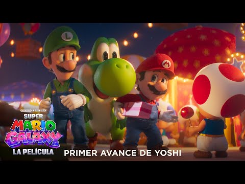 SUPER MARIO GALAXY LA PELÍCULA - Primer avance de Yoshi