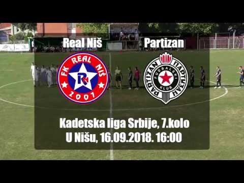 Real Nis - Partizan Beograd |1:2| (Kadetska liga Srbije, 7.kolo)