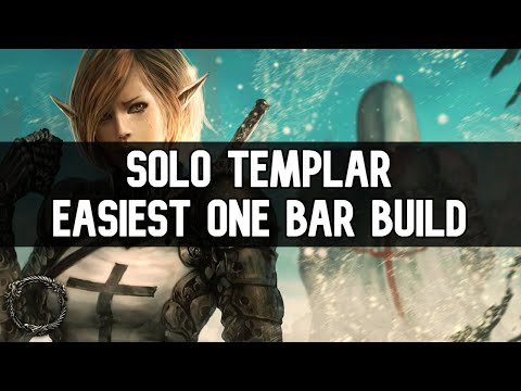 ESO - Solo One Bar Templar Build Guide! | Update 48