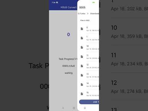M3U8 Video Convert-M3U8 to MP4