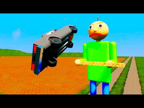 Lego Baldi Vs Lego Color Speed Cars | Brick Rigs