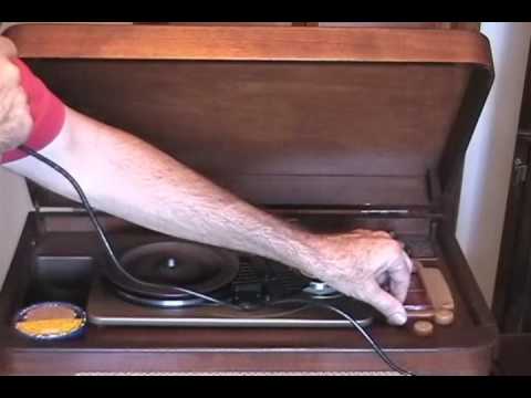 1947 Silvertone Wire Recorder.wmv