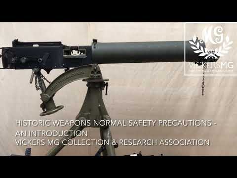 Historic Weapons - Normal Safety Precautions: an introduction