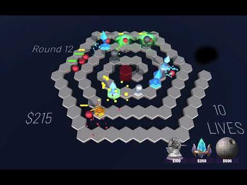 Tower Defence Game made by Unity & Blender