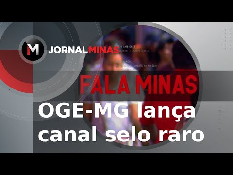 OGE-MG lança canal selo raro - Jornal Minas