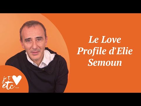 Le Love Profile d'Elie Semoun - Je t'aime etc S03