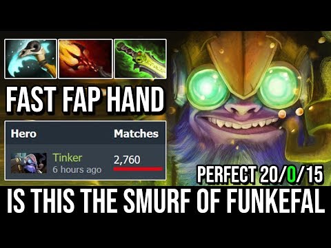 Is This the Smurf of Tinker Spammer God Funkefal | Crazy Fap Hand WTF This guy is Totally Unkillable